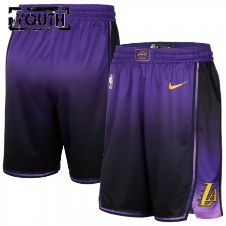 Los Angeles Lakers Kratke hlače Nike 2024-25 City Edition Swingman - Dječji